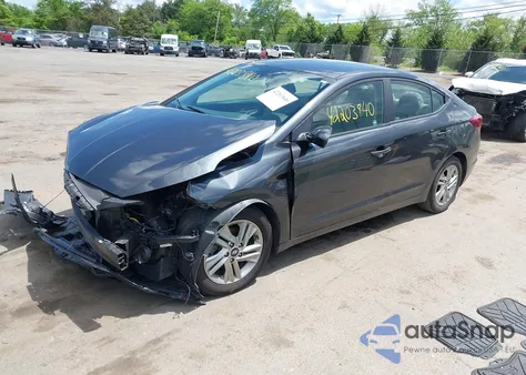 2020 Hyundai Elantra Sel из США, поврежденный, VIN 5NPD84LF9LH614568